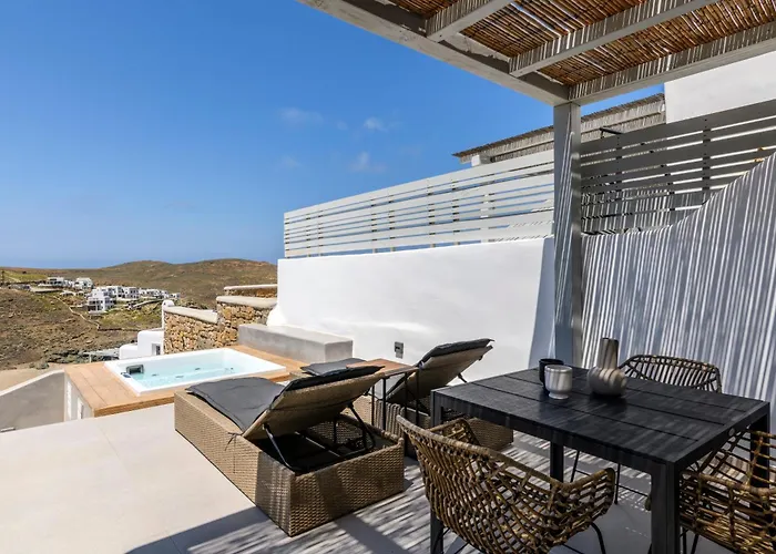 Sea Rock & Sky Private Mykonos 4* Merchia Beach