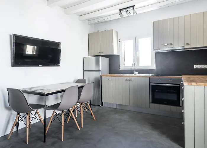 מלון דירות Sea Rock & Sky Private Mykonos