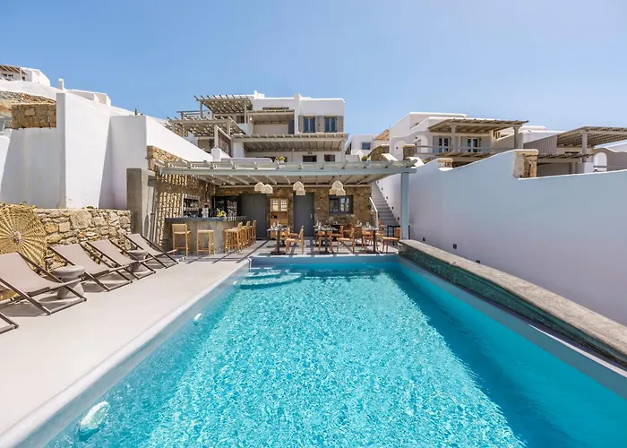 מלון דירות Sea Rock & Sky Private Mykonos