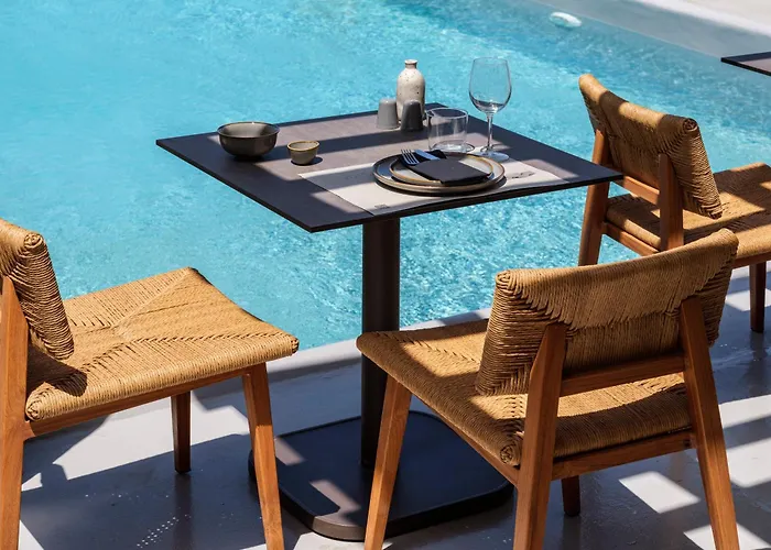 Sea Rock & Sky Private Mykonos מלון דירות Merchia Beach