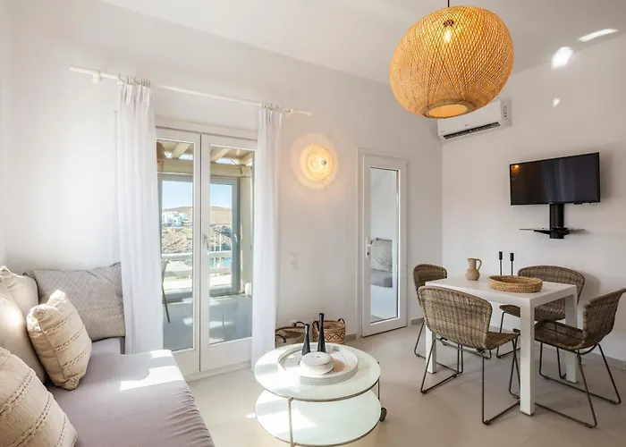 מלון דירות Sea Rock & Sky Private Mykonos 4*