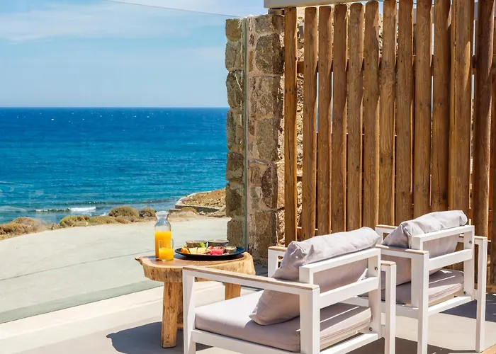 Sea Rock & Sky Private Mykonos מלון דירות