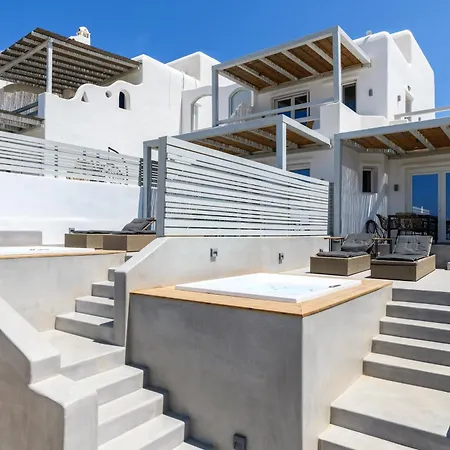 Sea Rock & Sky Private Mykonos Lejlighedshotel Merchia Beach