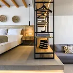 Lägenhetshotell Sea Rock & Sky Private Mykonos Merchia Beach