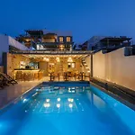 Lägenhetshotell Sea Rock & Sky Private Mykonos Merchia Beach