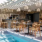Lägenhetshotell Sea Rock & Sky Private Mykonos Merchia Beach
