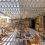 Lägenhetshotell Sea Rock & Sky Private Mykonos Merchia Beach