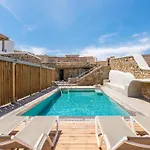 Lägenhetshotell Sea Rock & Sky Private Mykonos Merchia Beach