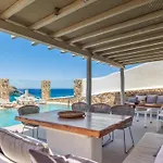 Lägenhetshotell Sea Rock & Sky Private Mykonos Merchia Beach