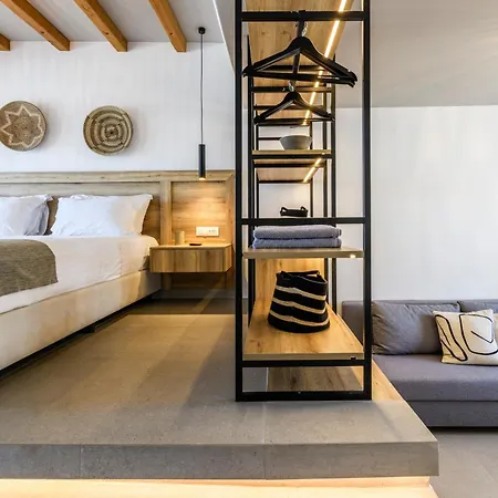 Lägenhetshotell Sea Rock & Sky Private Mykonos Merchia Beach