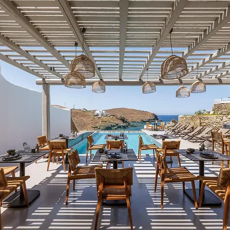 Sea Rock & Sky Private Mykonos Lägenhetshotell 4*